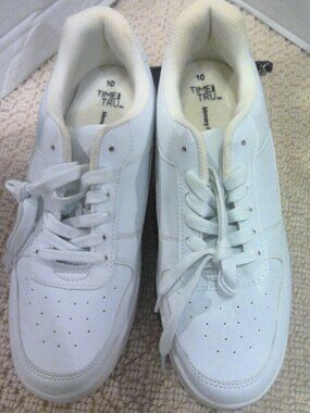 Time and Tru White Women's Sneakers Size 10